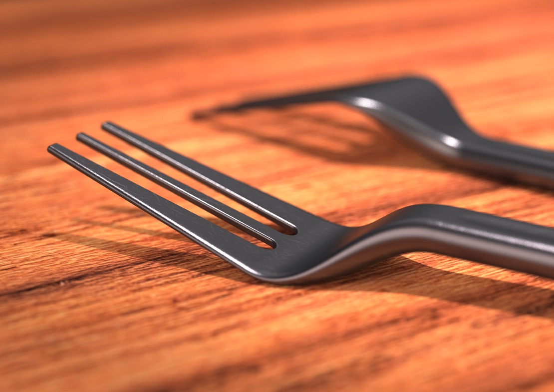 Coffee Mug and Cake Fork Design Slide 2